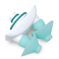 Navage Nasal Dock-Nose Pillow combo: White Nasal Dock and Extra-Large Nose Pillows