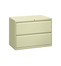 HON 892LL 800 Series 42 by 19-1/4-Inch 2-Drawer Lateral File, Putty