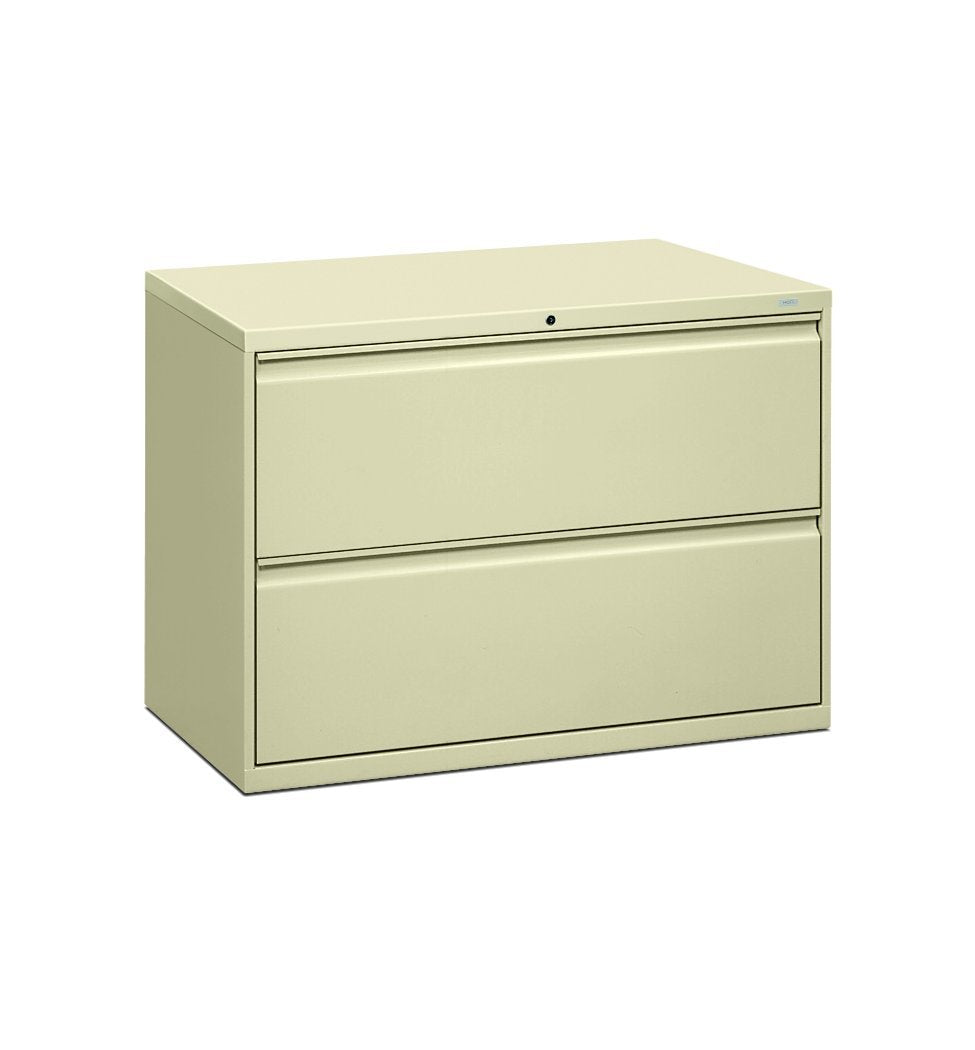 HON 892LL 800 Series 42 by 19-1/4-Inch 2-Drawer Lateral File, Putty