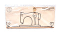 Ackfeld 22in Rectangular Wooden Dowel Fabric Holder