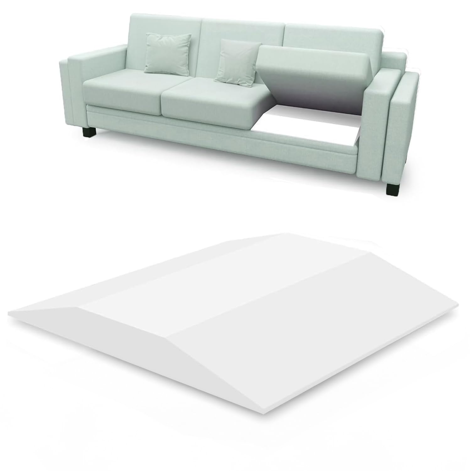 Sofa Couch Cushion Support for Sagging Sofas Cushion Trapezoidal Furniture seat sag Repair High Rebound, Firm Couch Support Unde