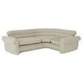 Intex 68575EP Inflatable Corner Sofa: L-Shaped - Indoor Use - 2-in-1 Valve - 880lb Weight Capacity - 101    x 80    x 30   