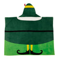 Franco Elf The Movie Buddy Holiday Christmas Kids Bedding Soft Cozy Hooded Throw Blanket, 40 in x 50 in, (Officially Licensed Pr