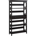 Convenience Concepts Omega 5 Tier Bookcase with Drawer, Espresso