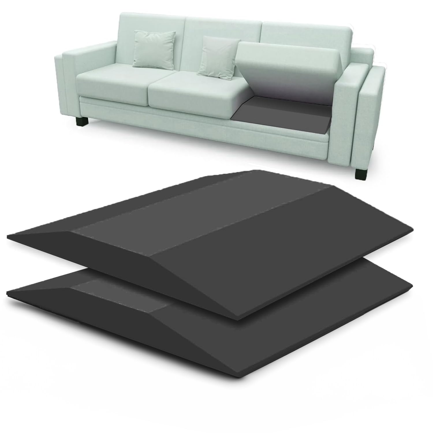 Induslyfe Sofa Couch Cushion Support for Sagging Sofas Cushion Repair Trapezoidal Furniture seat Cushion sag Repair High Rebound