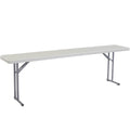 Seminar Folding Table by National Public Seating - 18x96 Portable, Heavy-Duty Foldable Table Indoor/Outdoor Table for Office, Co