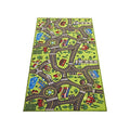 Kids Rug Playmat City Life Great for Playing with Cars and Toys - Play Learn and Have Fun Safely - Educational Road Traffic Play
