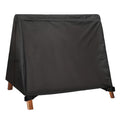 Porch Swing Cover 63 Inch Waterproof 600D Oxford Hanging Outdoor Swing Cover All Weather Protected Swing Covers for Outdoor Furn