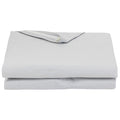 FULI 100% Cotton Zippered Futon Cover, Japanese Futon Mattress Cover, Shikibuton, Made in Japan (Queen, Gray)