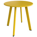 Grand patio Outdoor Side Table Round End Table with Square Feet Small Accent Table Great for Patio Balcony