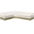 Westblue Outdoor Sectional Cover- Patio Furniture Covers Waterproof Rip-Stop Anti-UV 600D Heavy Duty Outdoor Couch with 3 Air Ve