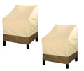 RosieLily Patio Chair Covers Waterproof Heavy Duty Outdoor Chair Cover Patio Furniture Covers Stackable Outside Lounge Seat Cove