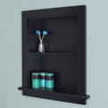 Fox Hollow Furnishings 14x18 Aiden Recessed Wall Niche Medicine Cabinet Replacement, in The Wall Bathroom Cabinet Insert Shelf/S