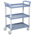Winco USA 3-Tier Utility Cart, Gray