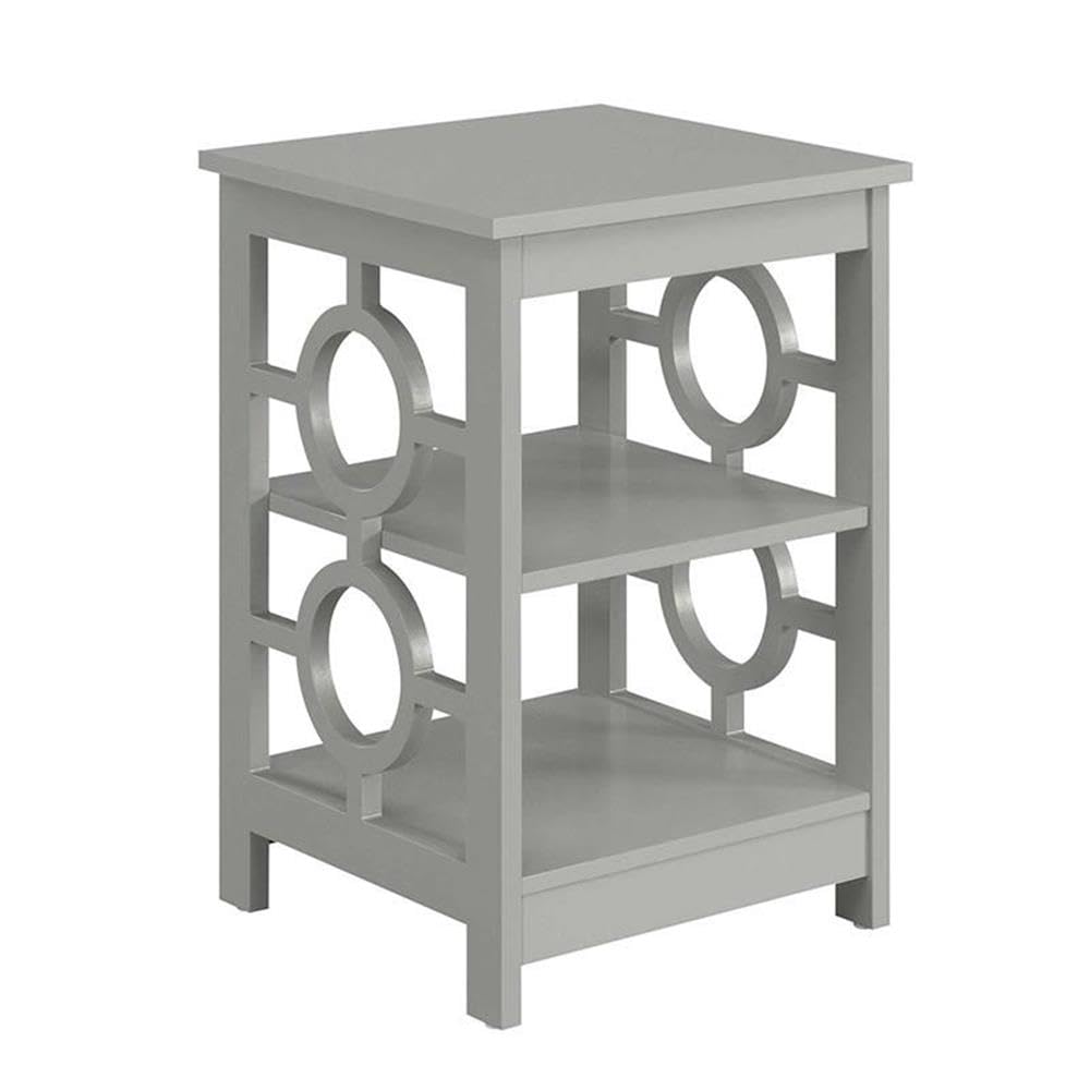 Convenience Concepts Ring End Table, Gray