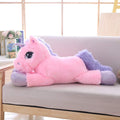 Lanmore 24 Big Unicorn Stuffed Animal, Giant Animal Plush Pillow Unicorn Body Hugging Pillow for Girls, Gift for Christmas Birth