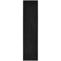 Nourison Essentials Indoor/Outdoor Black 22 x 12 Area Rug, Easy Cleaning, Non Shedding, Bed Room, Living Room, Dining Room, Ba