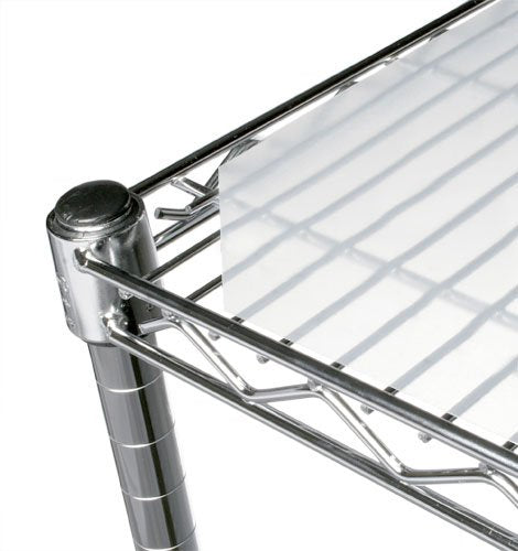 14 x 48 Translucent Wire Shelf Liners, 4 Count