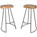 Carolina Classic Saga 31 Bar Stool in Natural (Set of 2)