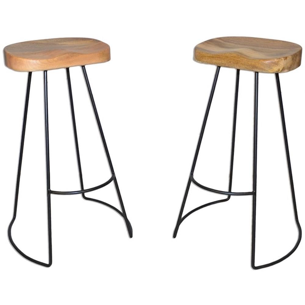 Carolina Classic Saga 31 Bar Stool in Natural (Set of 2)