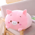 Jensquaify Pig Plush Pillow Soft Pig Stuffed Animal Toy Piggy Body Pillow, 23.6
