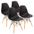 Furmax Pre Assembled Modern Style Dining Chair Mid Century Modern DSW Chair, Shell Lounge Plastic Chair for Kitchen, Dining,Bedr