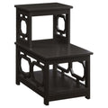 Convenience Concepts Omega 2 Step Chairside End Table, Espresso