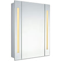 Elegant Decor Elixir Rectangle Medicine Storage Mirror Cabinet with 15W LED Lighting Bars