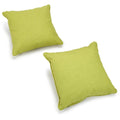 Solid Outdoor Throw Pillow Color: Lime