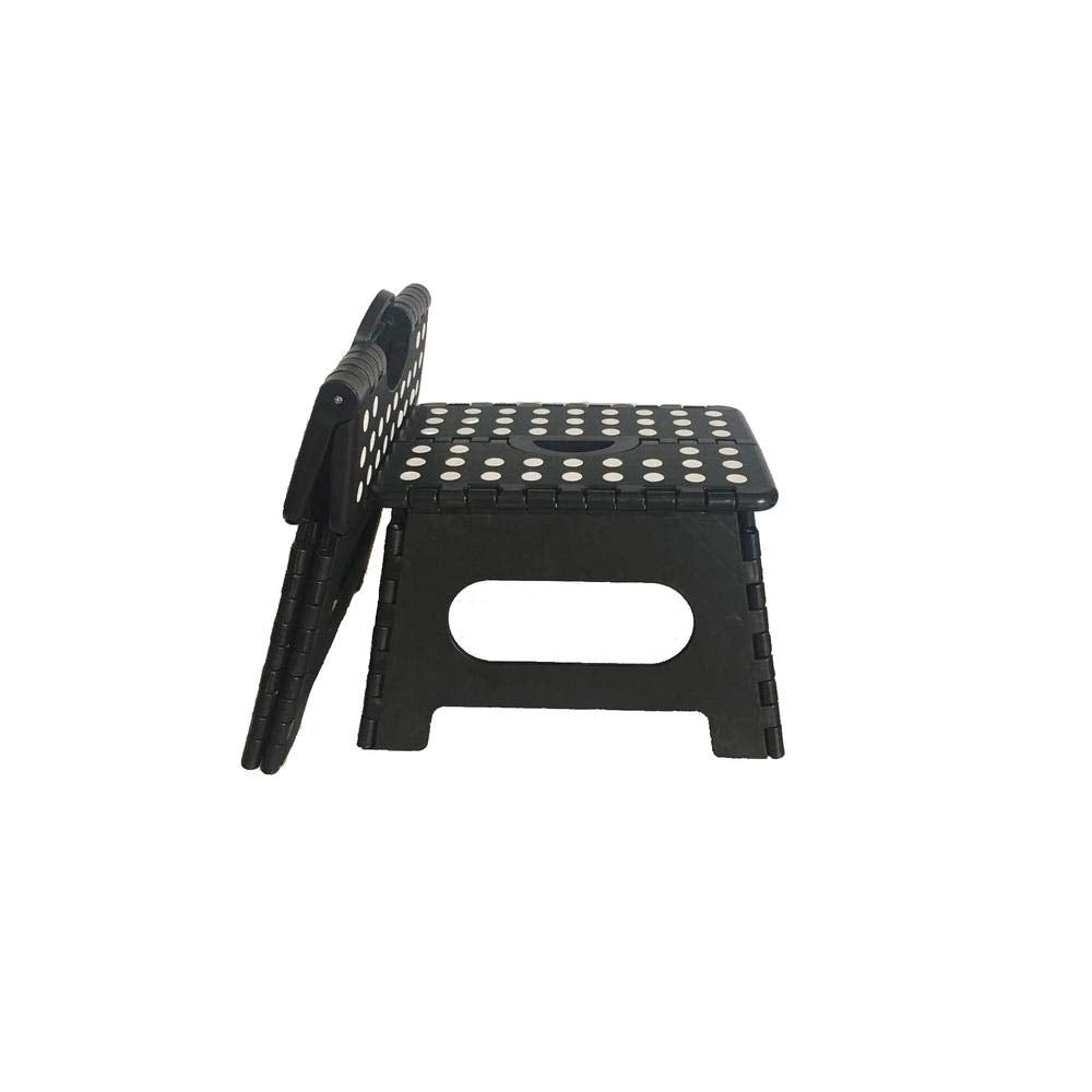 Folding Step, Plastic, 700 lb. Ld Cap.
