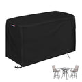 Loenel Patio Swivel Bar Set Cover, Waterproof Outdoor Bar Height Set Covers for Patio Bistro Sets 3 Piece Table and Chairs, Heav