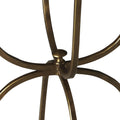 Butler Hager Marble & Metal Accent Table