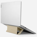 MOFT Laptop Stand for Desk, Adhesive Airflow Laptop Cooling Stand for Heat Dissipation with 2 Adjustable Viewing Angles,Foldable