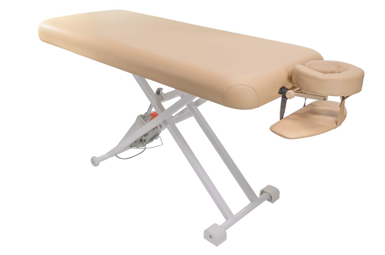 Spa Luxe Electric Massage, Spa, and Treatment Table | ADA Compliant | 2 Year Warranty | Foot Control | German Motors