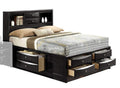 Acme Ireland Full Bed with Storage in Black