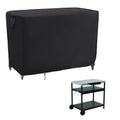 Kingling Prep Cart Cover for Expert Grill Outdoor Food Prep Cart, 46 Inch Waterproof Prep Table Cover Stainless Steel Table Cove