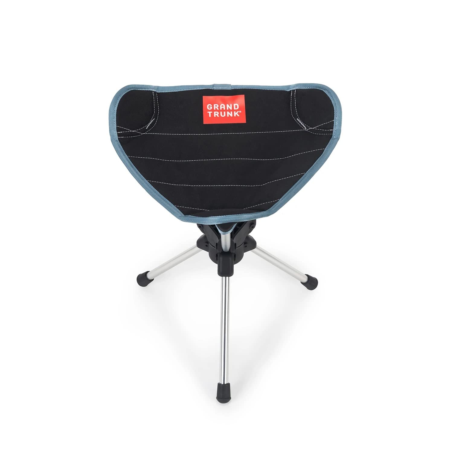 GRAND TRUNK Compass 360 Swivel Camping Stool - Ultra-Light, Foldable & Rotating Travel Chair - Compact & Durable for Outdoors, H