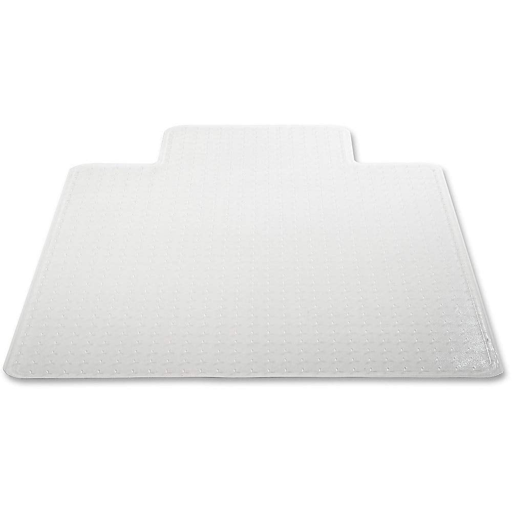 deflect-o 46 by 60-Inch Duramat Chair Mat for Low/Medium Pile Carpet, Clear