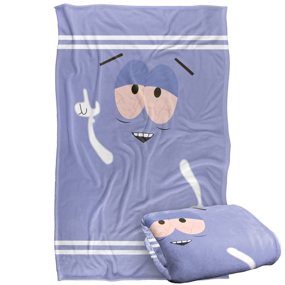 South Park Towelie Silky Touch Super Soft Throw Blanket 36 x 58, Multi