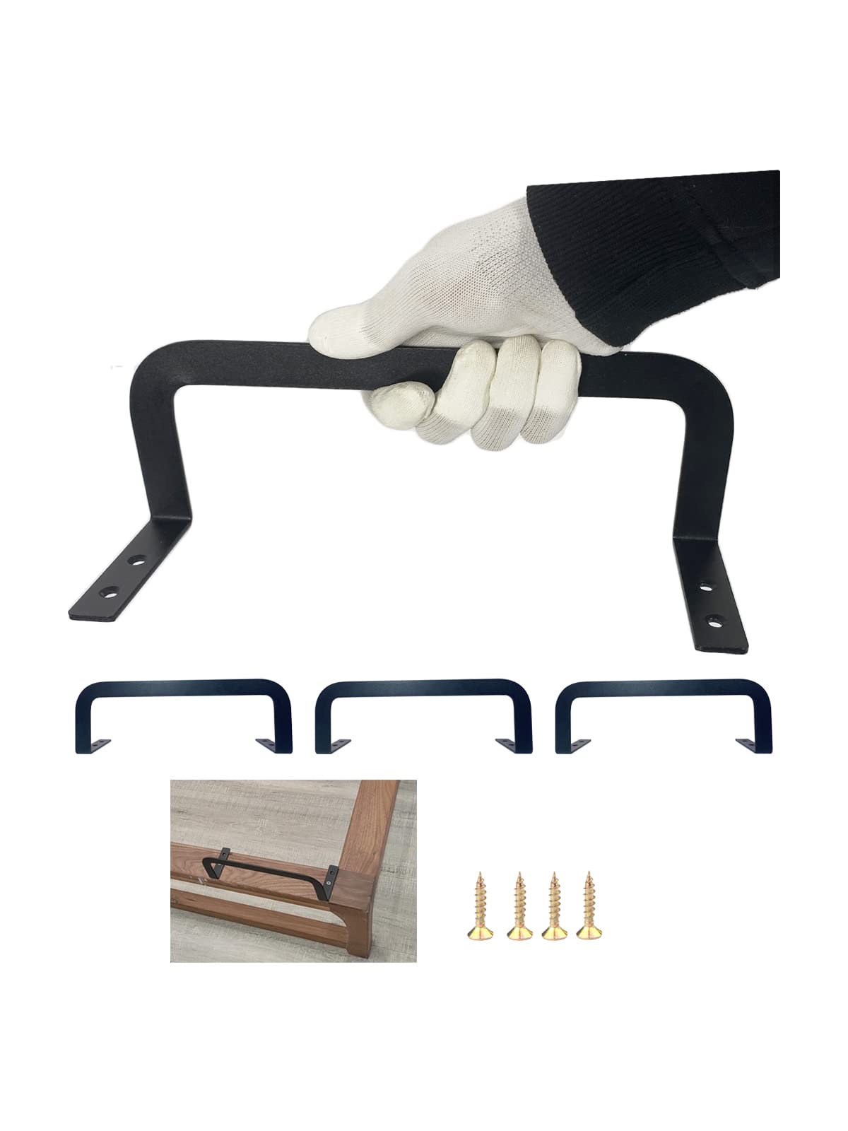 Mattress Retainer Bar Keep Mattress Stopper from Sliding Slide Stopper to Prevent Sliding Holder in Place Gripper 4 PCS