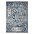 9 x 12 gray Medallion Power Loom Area Rug