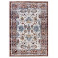 9 x 12 Brown Floral Power Loom Area Rug