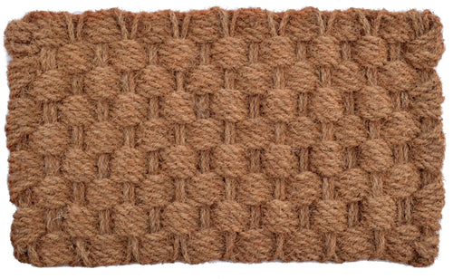 24 X 36 Brown Coir Weave Outdoor Door Mat
