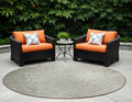 8 Round Beige Round Washable Non Skid Indoor Outdoor Area Rug