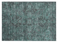 2 X 3 Turquoise Oriental Washable Non Skid Indoor Outdoor Area Rug