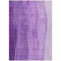 10 X 14 Purple And Lavender Ombre Washable Indoor Outdoor Area Rug