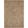 3 X 5 Terra Cotta And Copper Southwestern Washable Indoor Outdoor Area Rug