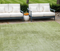 10 X 14 Sage And Green Abstract Washable Indoor Outdoor Area Rug
