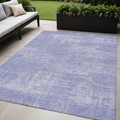5 X 8 Lavender Purple And Lilac Abstract Washable Indoor Outdoor Area Rug
