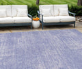 10 X 14 Lavender Purple And Lilac Abstract Washable Indoor Outdoor Area Rug
